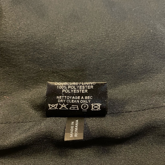 BARBARA BUI - Paris Fold-over Metallic Orange Super Mini Skirt - Picture 8 of 11